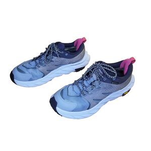Hoka One One Blue and Pink Athletic Shoes